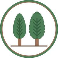 Cypress Vector Icon Design