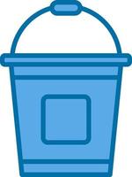 Bucket Vector Icon Design