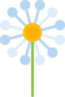 Dandelion Vector Icon Design