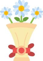 Bouquet Vector Icon Design