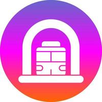 diseño de icono de vector de metro