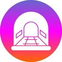 Tunnel Vector Icon Design