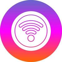 Wifi Signal Vector Icon Design