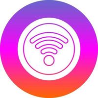 Wifi Signal Vector Icon Design