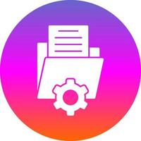 Data Management Vector Icon Design