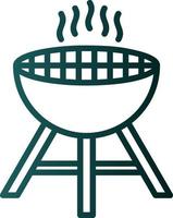 diseño de icono de vector de parrilla