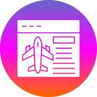 Booking Vector Icon Design