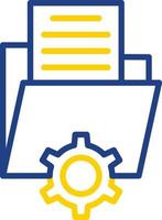 Data Management Vector Icon Design
