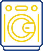 Washing Machine Vector Icon Design