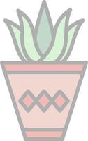 Aloe Vera Vector Icon Design