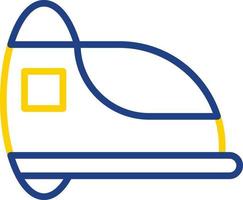 Hyperloop Vector Icon Design