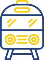 diseño de icono de vector de tren