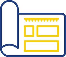 Blueprint Vector Icon Design