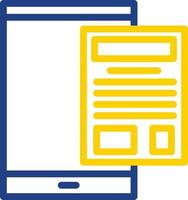 Mobile Vector Icon Design