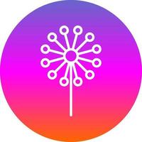 Dandelion Vector Icon Design