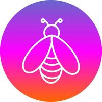 diseño de icono de vector de abeja