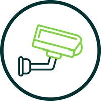 diseño de icono de vector de cámara cctv