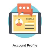 Trendy User Login vector