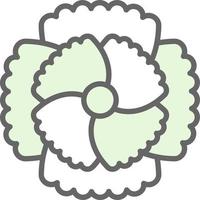 Carnation Vector Icon Design