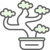 Bonsai Vector Icon Design