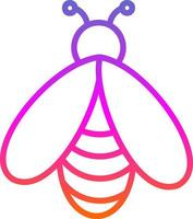 diseño de icono de vector de abeja