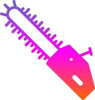 Chainsaw Vector Icon Design