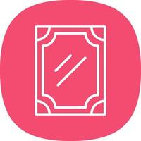 Mirror Vector Icon Design