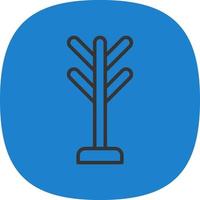 Coat Rack Vector Icon Design