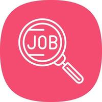 Job Vector Icon Design