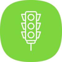 Traffic Lights Vector Icon Design