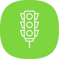 Traffic Lights Vector Icon Design