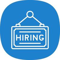 Hiring Vector Icon Design