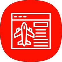 Booking Vector Icon Design