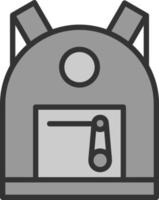 Backpack Vector Icon Design