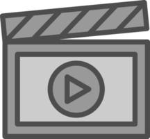 Video Making Vector Icon Design