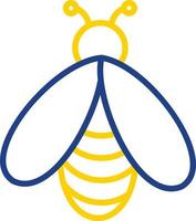 diseño de icono de vector de abeja