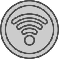 Wifi Signal Vector Icon Design