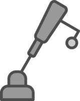 Metal Detector Vector Icon Design