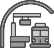 Metro Vector Icon Design
