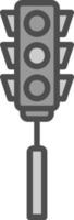 Traffic Lights Vector Icon Design