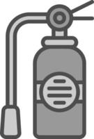 Fire Extinguisher Vector Icon Design