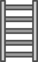 Step Ladder Vector Icon Design