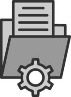 Data Management Vector Icon Design