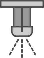 Sprinkler Vector Icon Design