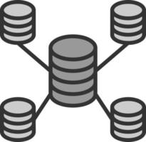 Database Vector Icon Design