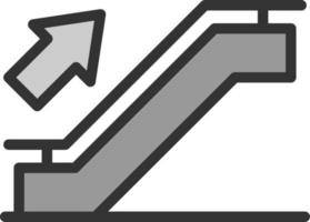 Escalator Vector Icon Design