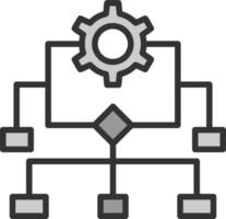 Process Vector Icon Design