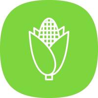 Corn Vector Icon Design