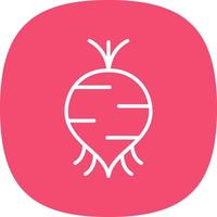 Beet Vector Icon Design