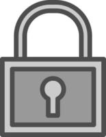 Lock Vector Icon Design